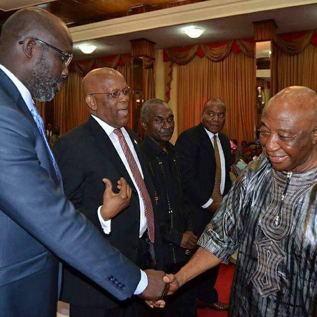 Surely These TWO Shall Decide Where Liberia Goes Peace Is The   Liberia Political Leaders Meeting 