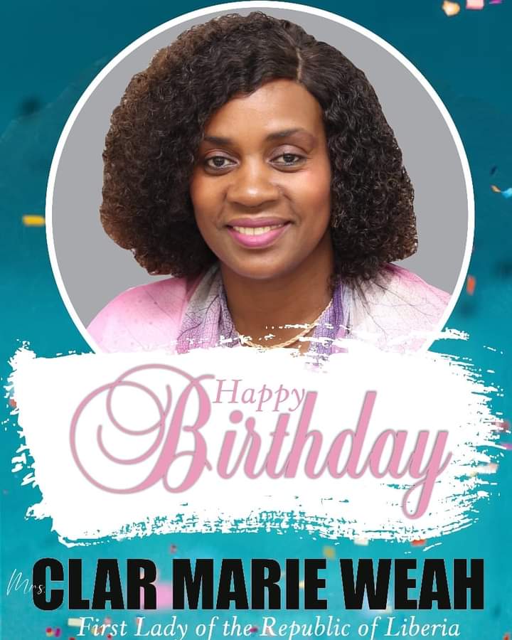 IPNEWS Extends Happy Birthday to First Lady, Mrs. Clar Marie Weah ...