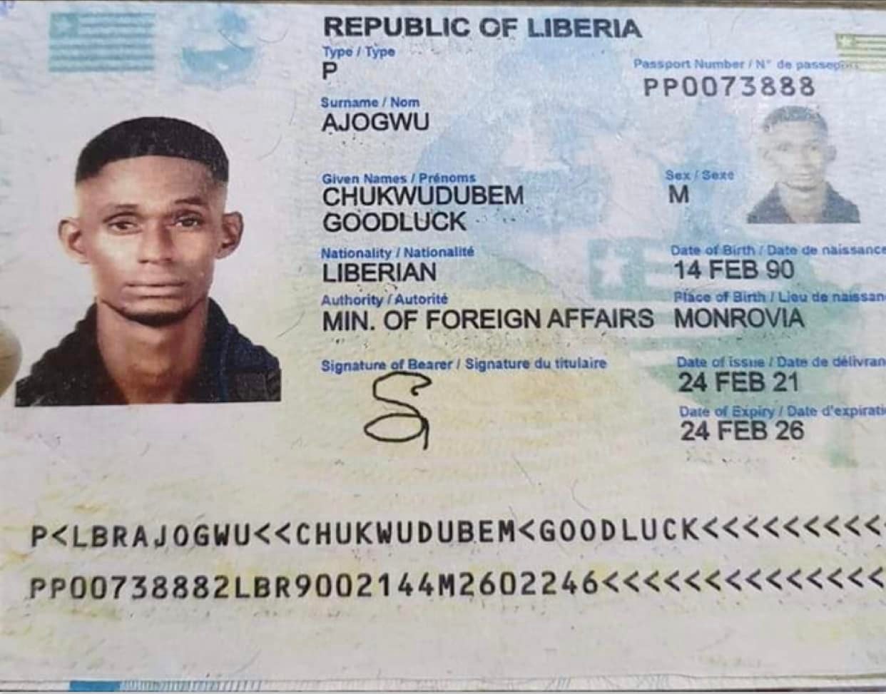 Exiled Liberian Activist Kollie Says Liberian Passports On Banjo Sale   Naija Liberia Pass 2 